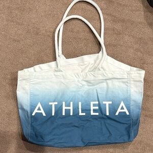 Athleta Gradient Blue Tote Bag